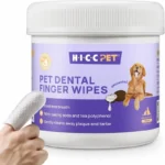 Toallitas dentales para mascotas recomendadas por veterinarios:  descubre HICC PET para eliminar el mal aliento y la placa