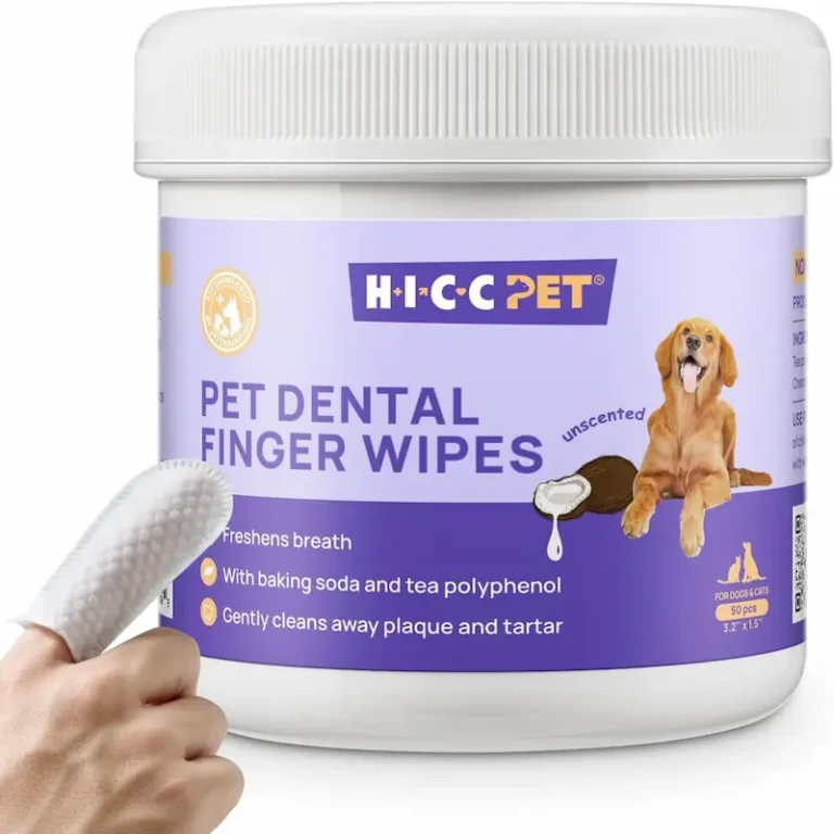 Toallitas dentales para mascotas recomendadas por veterinarios