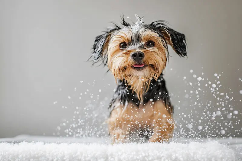 bañar a tu perro