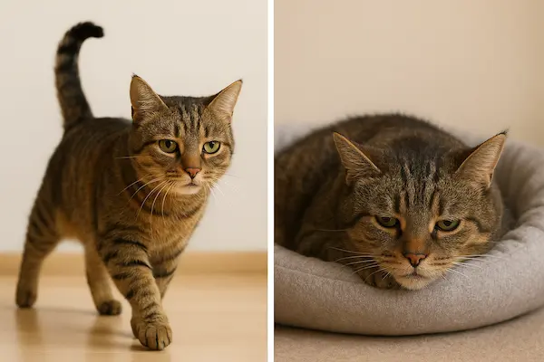 señales de que mi gato está enfermo